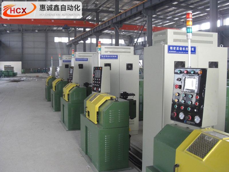 Precision layer winding machine